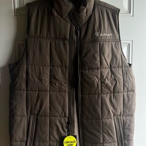 Ariat Men's Brown  Vest